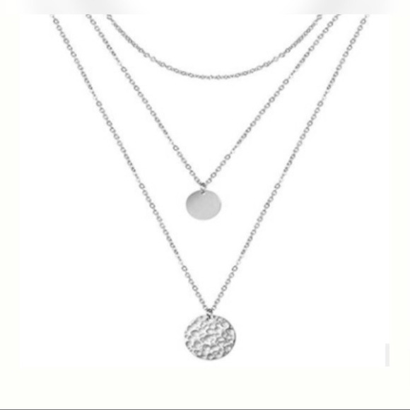 3/$30 Raina Layered Choker Necklace - Picture 3 of 4